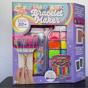 Just My Style Braid-Tastic Bracelet Maker - Multicolor